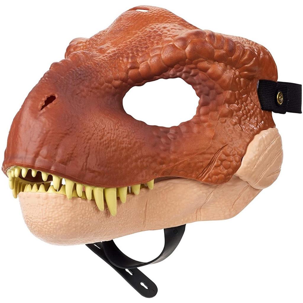 Dinosaur Mask Moving Jaw Movable Halloween Decor Tyrannosaurus Rex Mask Open Mouth Lifelike Dragon Latex Mask For Adult Gifts