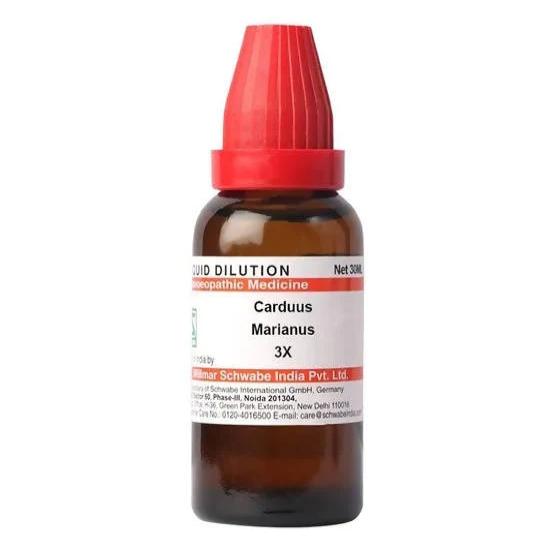 Dr. Willmar Schwabe India Carduus Marianus Dilution - 3X - 30 Ml