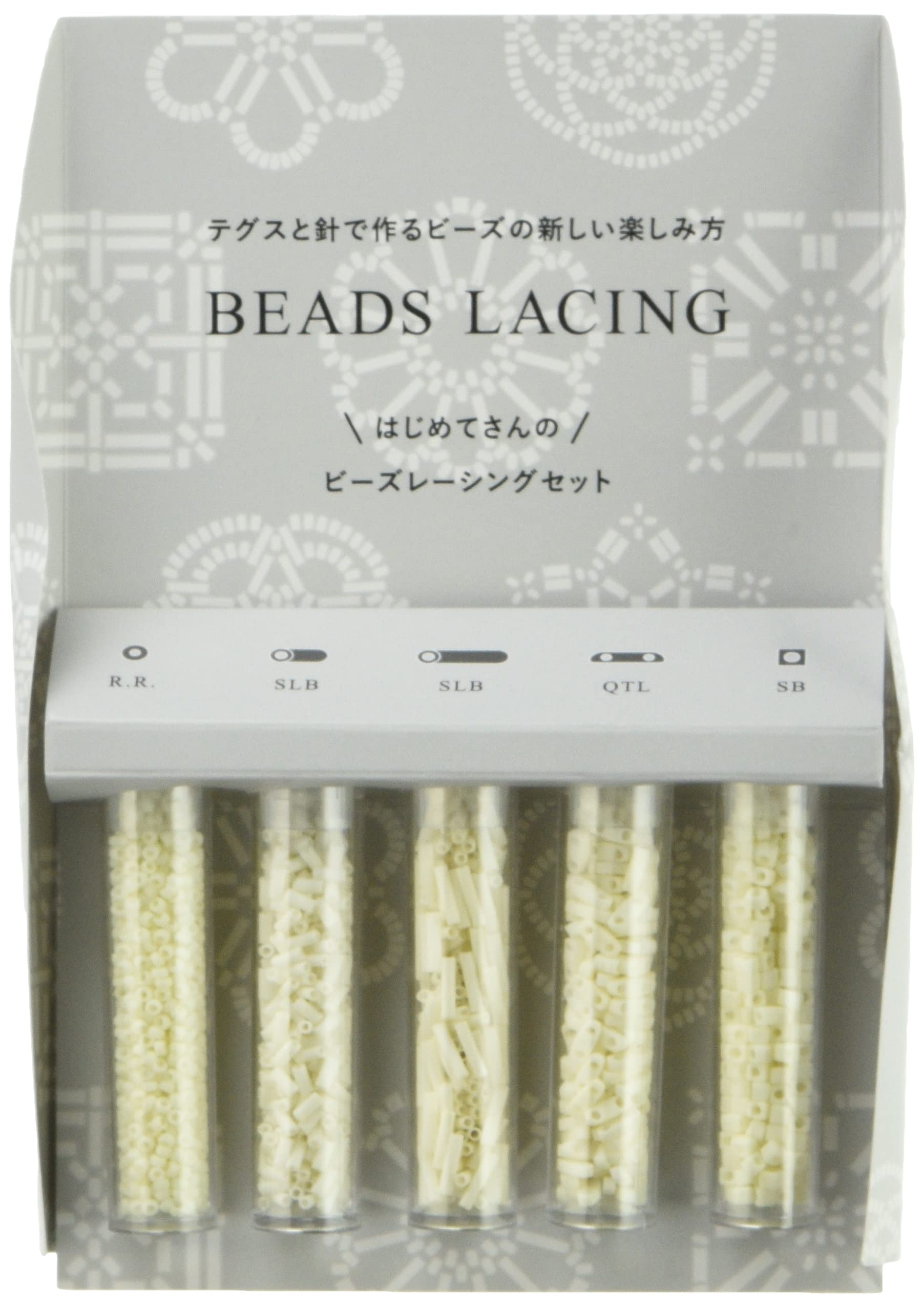 

MIYUKI Bead Kit Beginner s Bead Lacing Set H7590//1 Ivory *The set contains 3 to 5 motifs.