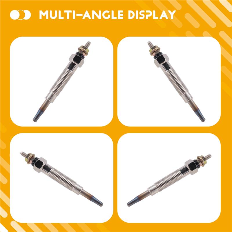 A21F-4PCS Glow Plug For PAJERO MONTERO SPORT Triton L200 L300 4D56 EXC DI-D 2.5L Accessories MD197511