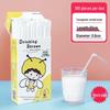 ZISIZ Individually Wrapped Plastic Straws