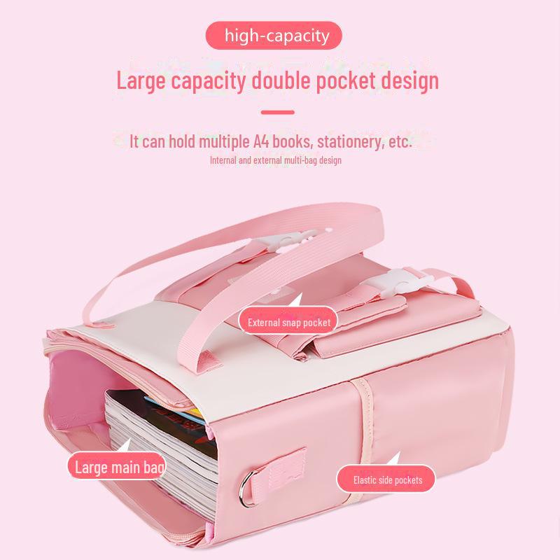 Large-Capacity Tutoring and Art Bags for Primary and Junior High Students: Shoulder, Handheld, and Handbags