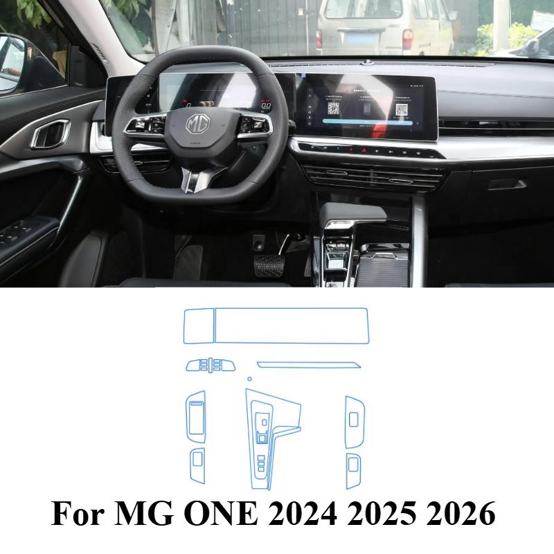 For MG ONE 2026 2025 2024 PPF Protection film transparent TPU LCD GPS Navigation Gear Panel Center Console Car Accessories ytgyu6