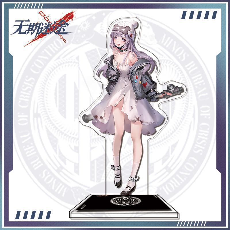 Fans Gift Charm Game Anime Path to Nowhere HD Figures Zoya Hamel Demolia Acrylic Stand Series Desk Decor Collection About 15cm