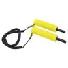 Retractable Ice Pick Stainless Steel Ergonomic Threaded Handle Incisive Fishing Ice Breaker for Outdoor Rescue