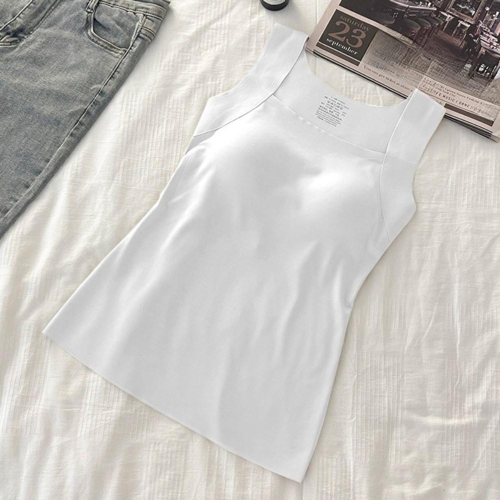 Sleeveless Thermal Underwear Seamless Heating Vest Top Tank Top Women's Vest Four Seasons