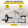 2Hp Belt Grinder Constant Speed 2 X 82 Inch Belt Disc Sander with 3 Grinding Wheel 110V Bench Sander 12 Inch Wheel and Flat Platen Tool Rest for Knife