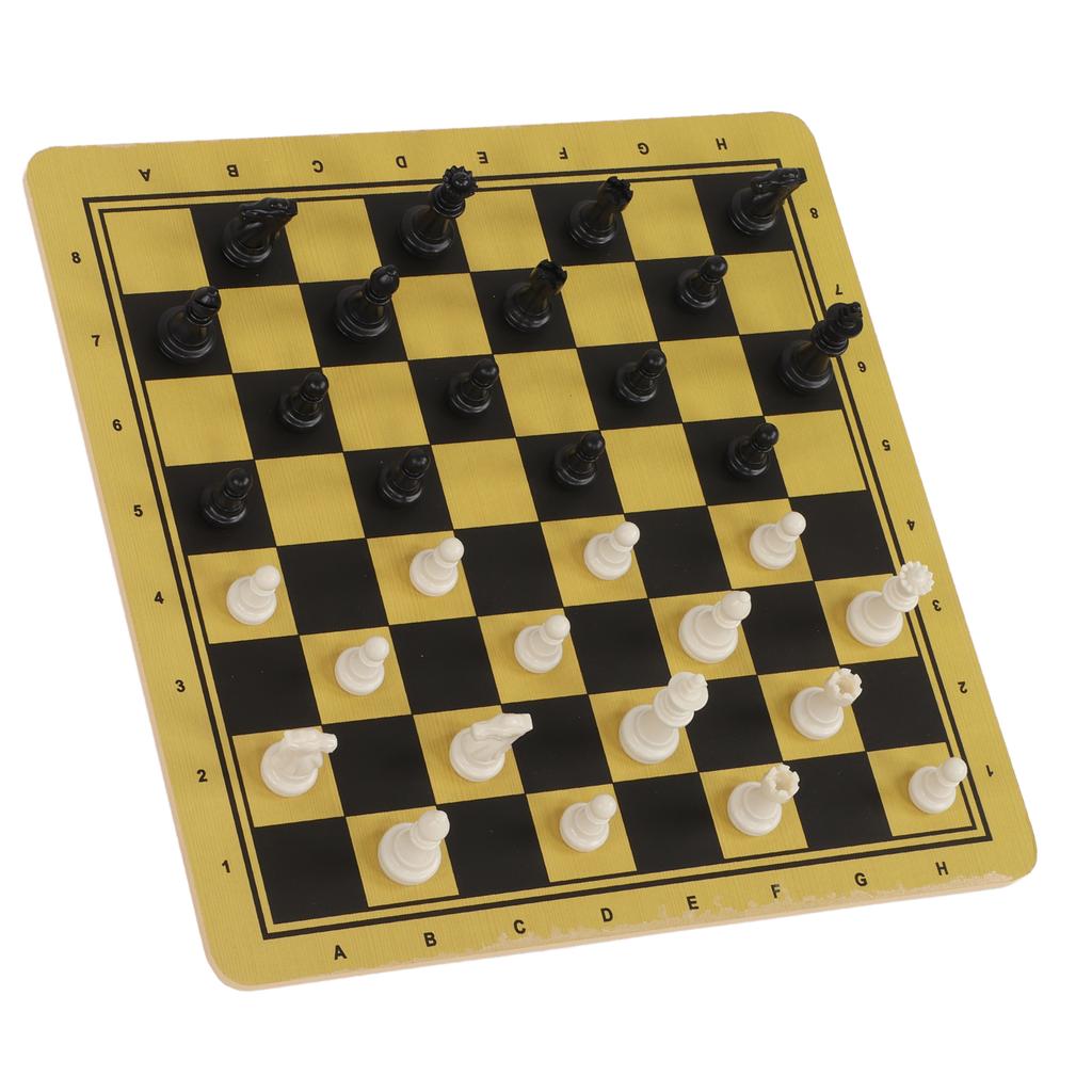 3 in 1 Wooden Chess Board Set Travel Games International Chess Checkers Toy Game Board Toy