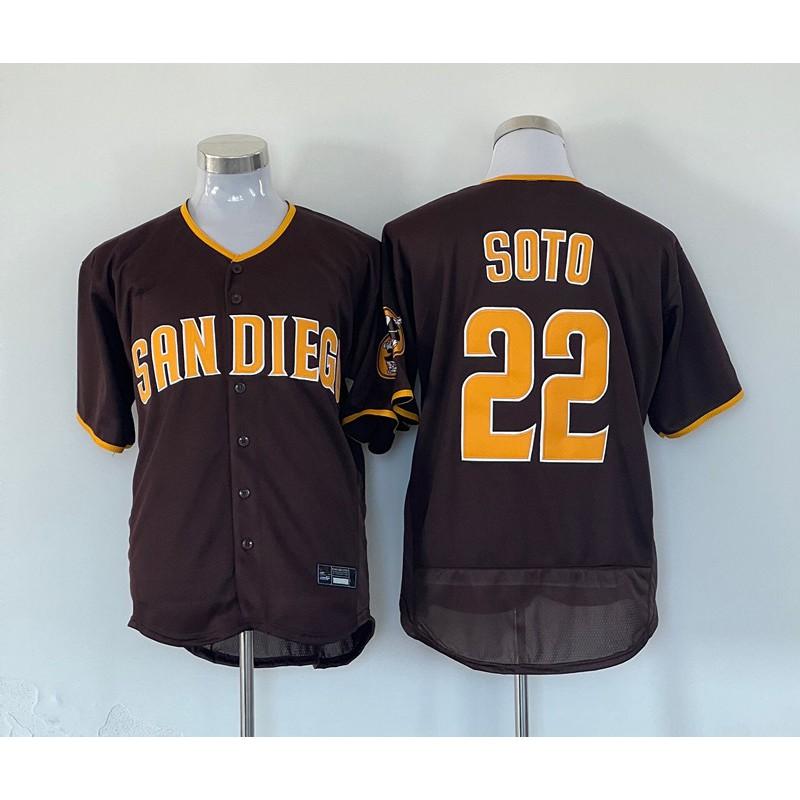 San Diego Padres Unisex Embroidered Baseball Jersey Fan Edition Premium Cotton Blend Sport Shirt