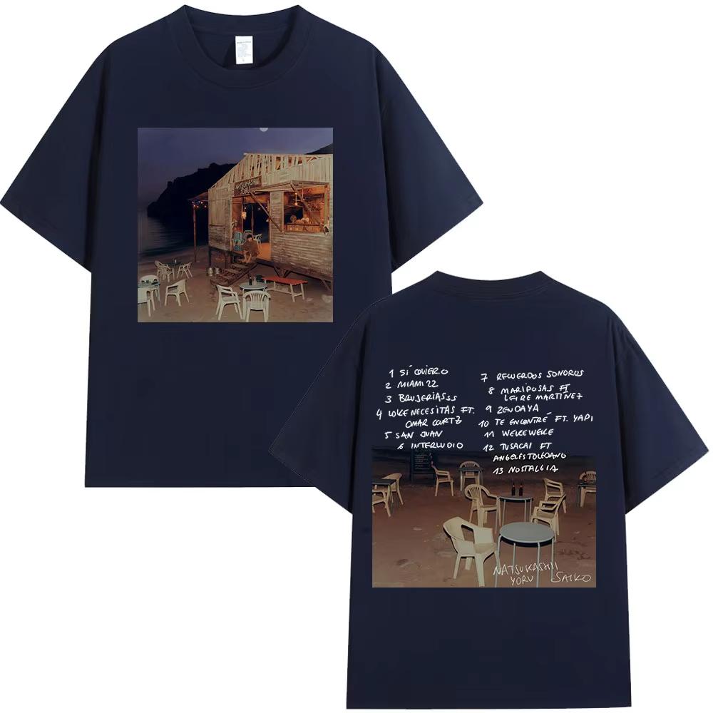 2026 Rap Artist SAIKO Xia Shi Yes Album TShirt for Men and Women Cotton Casual HipHop Retro TShirt Springsummer new