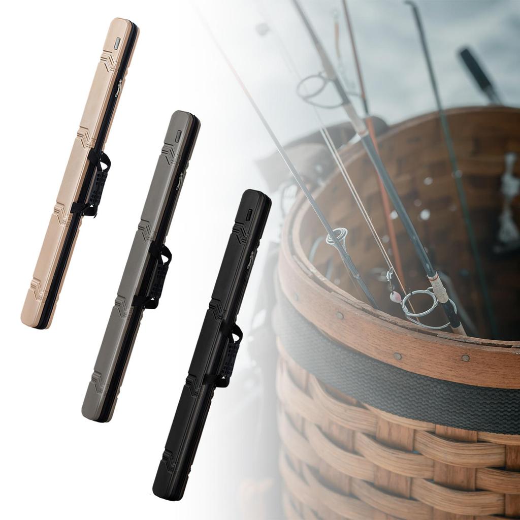Fishing Rod Case Portable Hard Shell Lightweight Durable Fishing Rod Holder