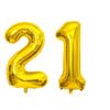 2pcs 40 Inch Number Figure Foil Balloon16 18 20 21 25 30 35 40 Years Adult Old Birthday Party Anniversary Decoration Air Balloon