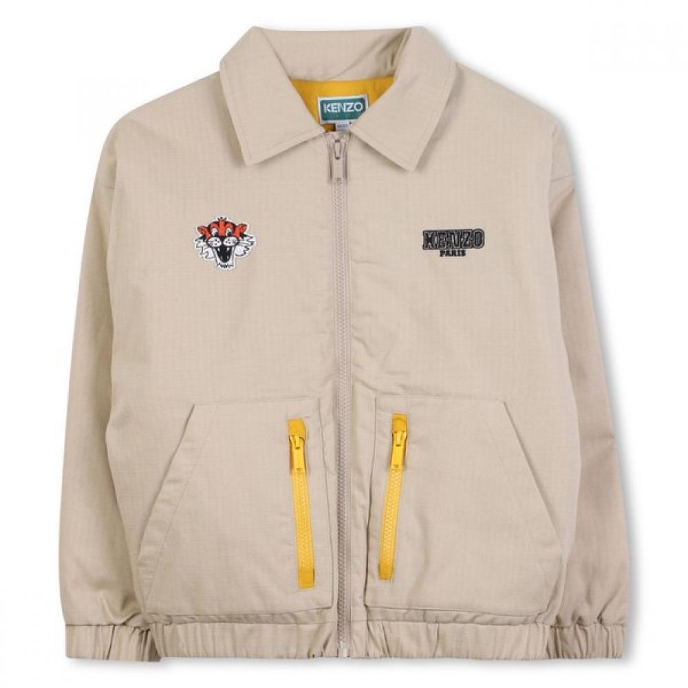 Kenzo Kids Funny Tiger Jumper 25fw Z256afj412 beige/12Age_150CM