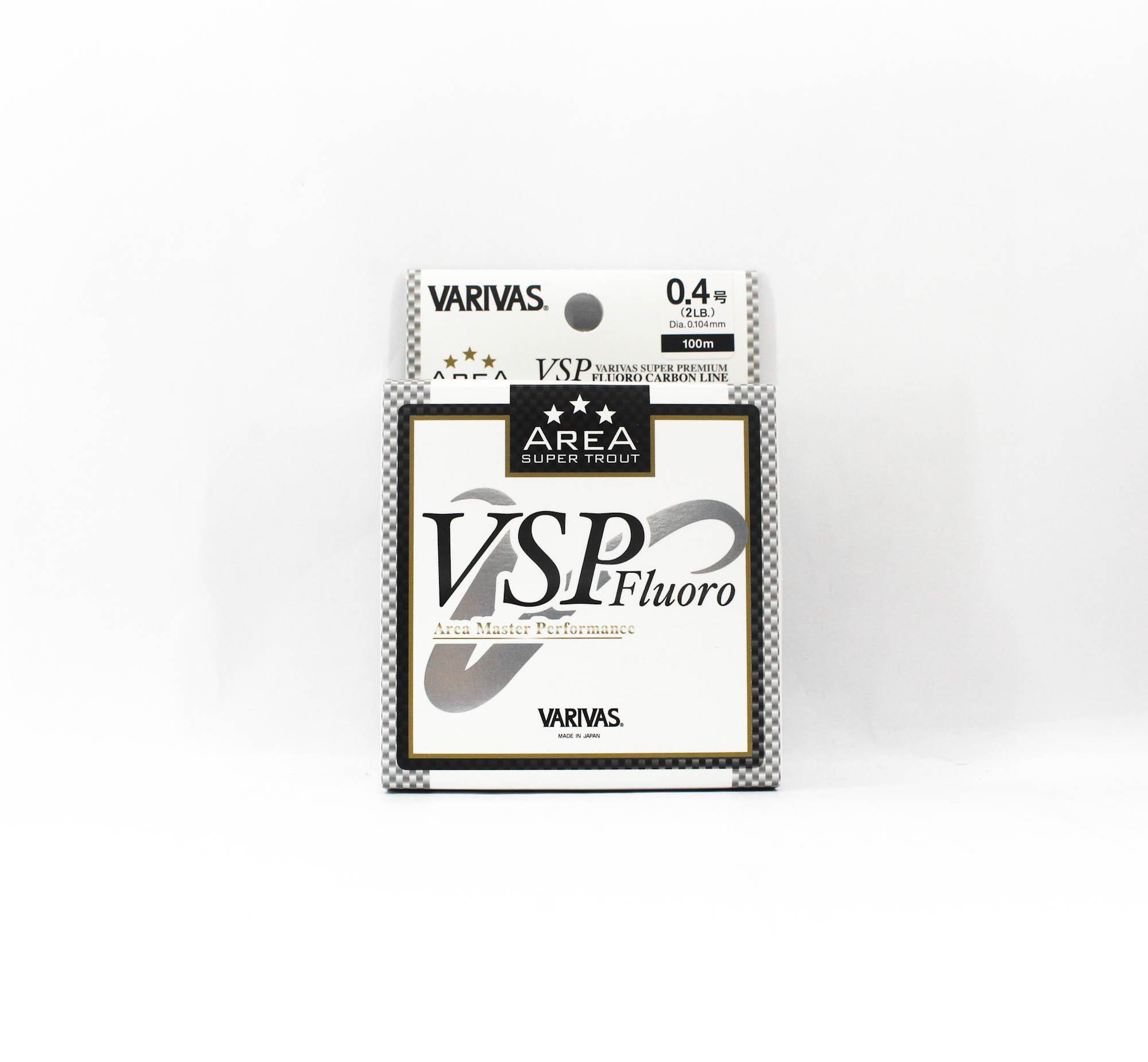 Varivas Fluorocarbon Super Trout Area VSP line 100m 2lb (7891) чистый