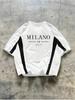 2026 Summer New Style Men's T-shirt Street Casual Fashion Comfortable Soft Lightweight 3D Letter Pattern Print