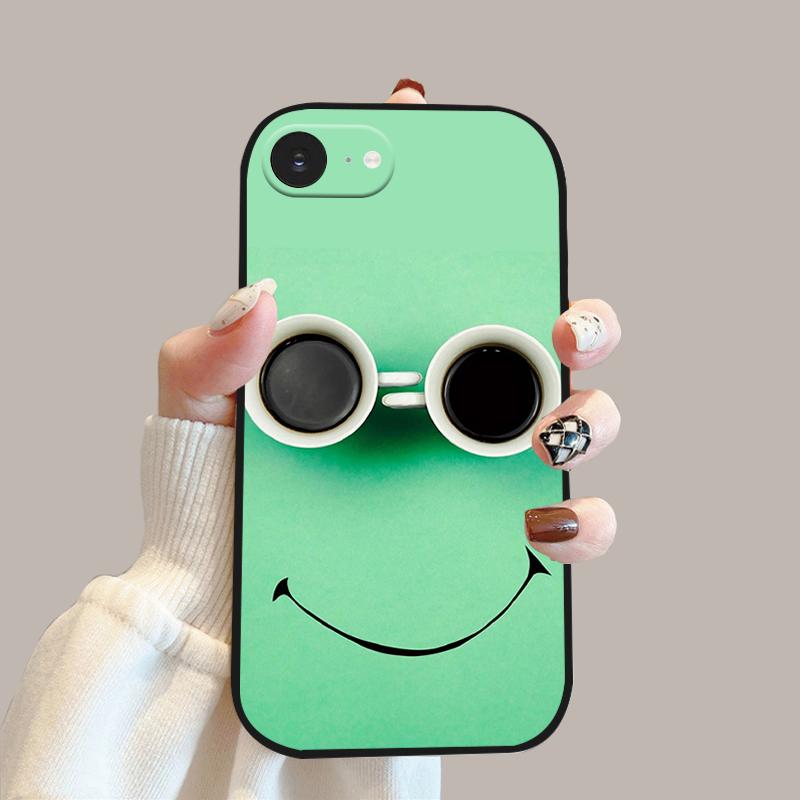 Case For iPhone 16e 5G Fashion Cartoon Soft Silicone TPU Phone Cover For iPhone SE4 Coque Apple SE 4 Shockproof Bumper Shells