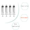 30Pack 5ml Syringes Set 1.5 Inches 14G-27G Blunt Tip Needle with Storage Caps for Refilling and Measuring Liquids Oil