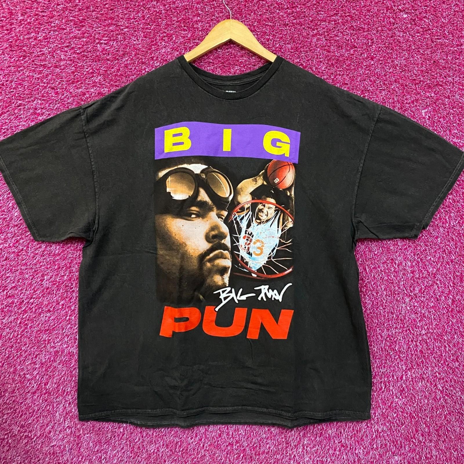 Big Pun Dunk HIP Hop Vtg Wash T-Shirt Size 2Xl XXL