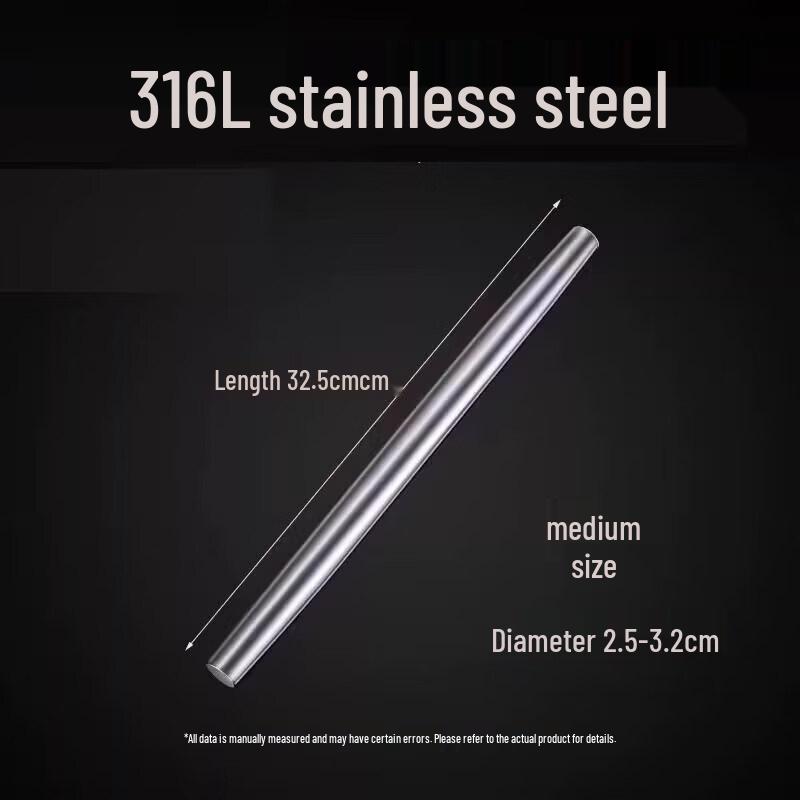 316L Stainless Steel Food Grade Rolling Pin