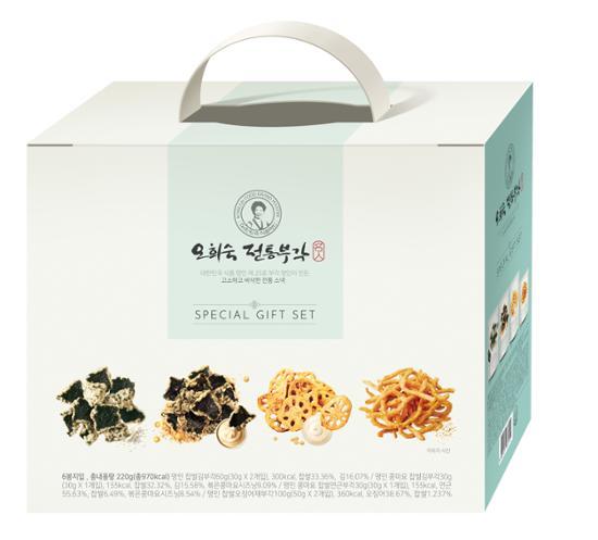 [Ежедневная специальная цена/Эксклюзивно онлайн] Подарочный набор Delight Project Master Bukgak из 6 предметов, корейские закуски