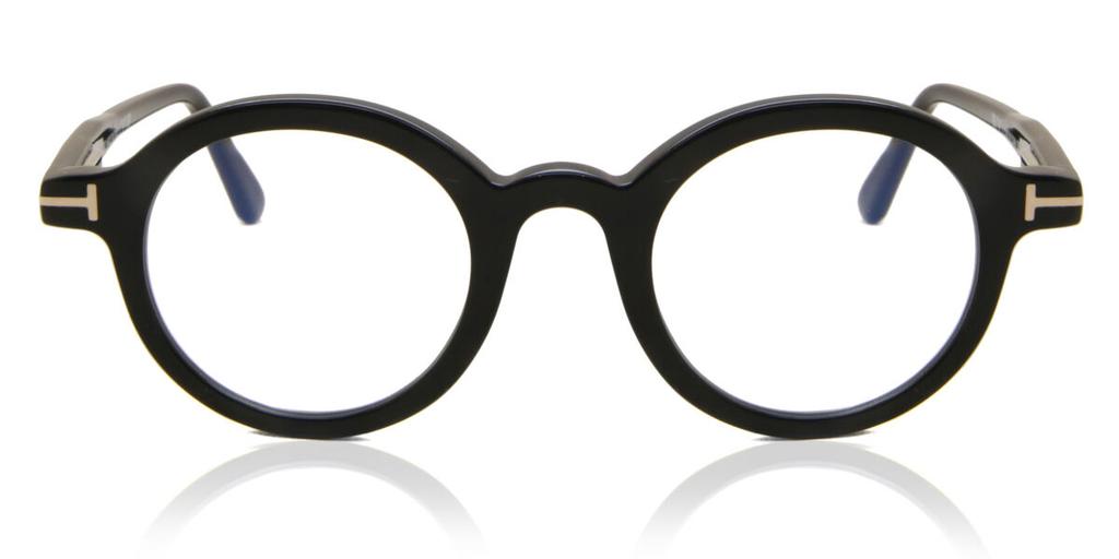 Tom Ford Ft5664 B Blue Light Block 001 Unisex Eyeglasses