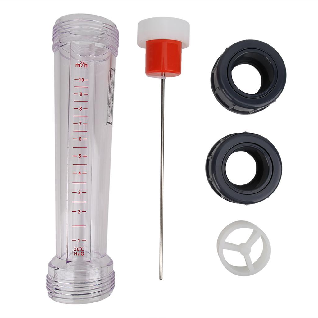 LZS40 (D) Plastic Tube Type Liquid Flowmeter High Accuracy Waterflow Flowmeter 110m H Range