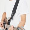 Adjustable Guitar Strap  Acoustic Guitar Shoulder Belt Strap with Leather Ends Stringed Instrument Accessories
