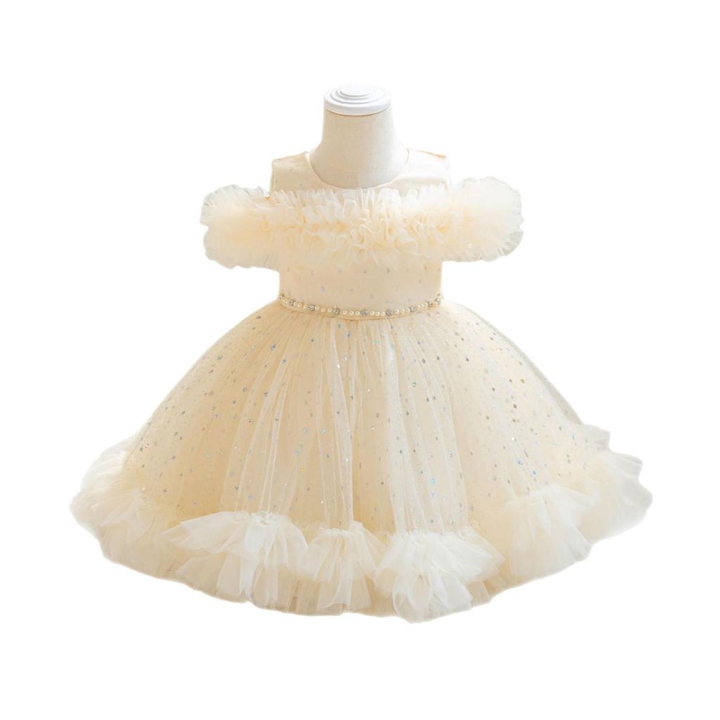 Verfügbares flauschiges Tüll-Prinzessinnenkuchen-Kleid für Mädchen - Perfekt für Geburtstagsfeiern
