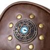 Portable Medieval Coin Bag PU Leather Belt Pouches Retro Waist Pack for Renaissance Halloween and Costume Parties