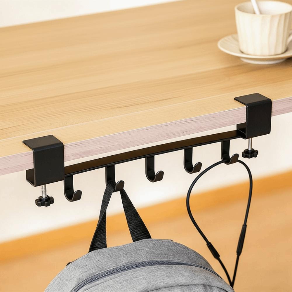 Carbon Steel Desk Side Hook Portable Table Hook Artifact Hanging Bag Hook  Table