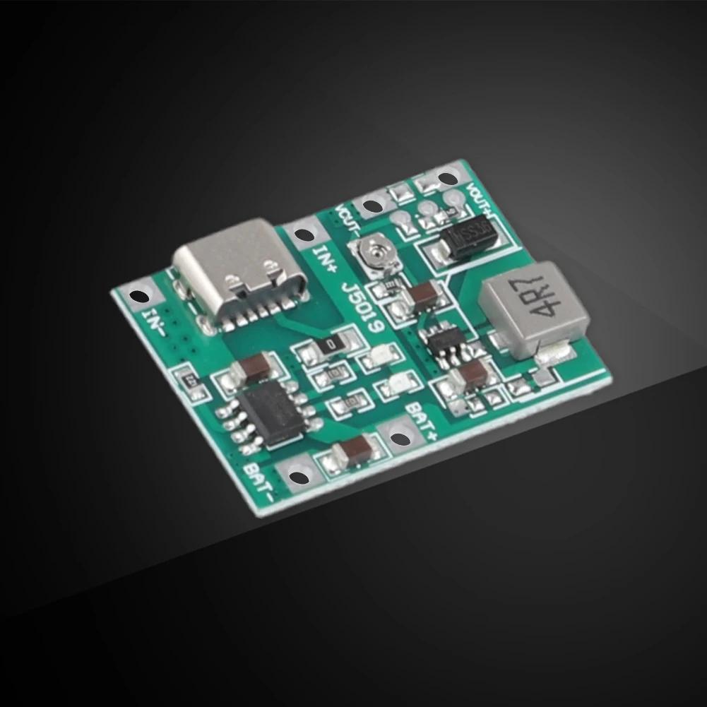 1-2PCS DC-DC Boost Module Type-C TP4056 Charger Discharge Power Board DC4.3-27V Charging Step Up Boost Module DIY Kit Parts
