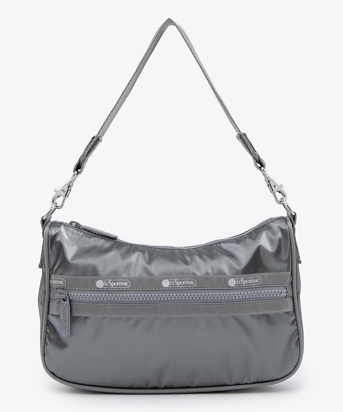 Official Shoulder Bag SM CONV Gunmetal Gray Shine [LeSportsac] SHOULDER/1302 Women's