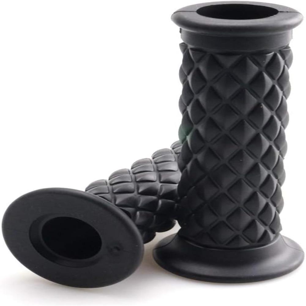 2pcs 7/8" Grip Rubber Handlebar Motorcycle Accessories Parts Hand For Motorcycle