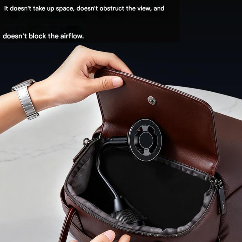 Flexible Gooseneck Automotive Phone Holder for Cup Holder Multi Angle Adjustment for Smartphone Mobile Device