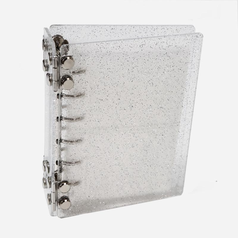 Acrylic A7 Ring Binder Photo Album for Idol Photocard Storage