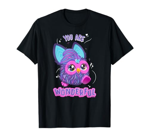 Furby You Are Wonderful Adorable Purple Furby T-Shirt