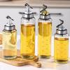 Zhi Shi 500ml Glass Press-Type Oil Dispenser 5-Pack
