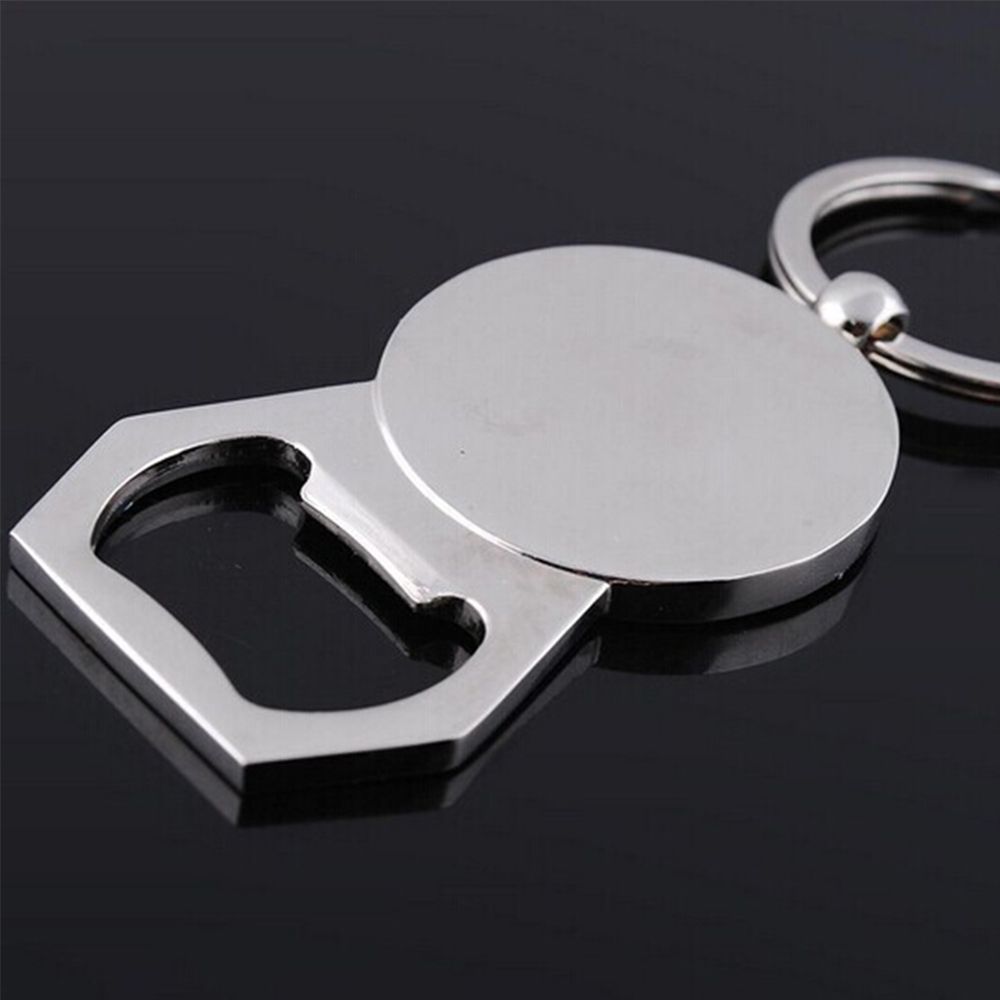 Christmas Gift Creative 50 Year Calendar Novelty Key Rings Bottle Opener Key Chain Metal Key Ring