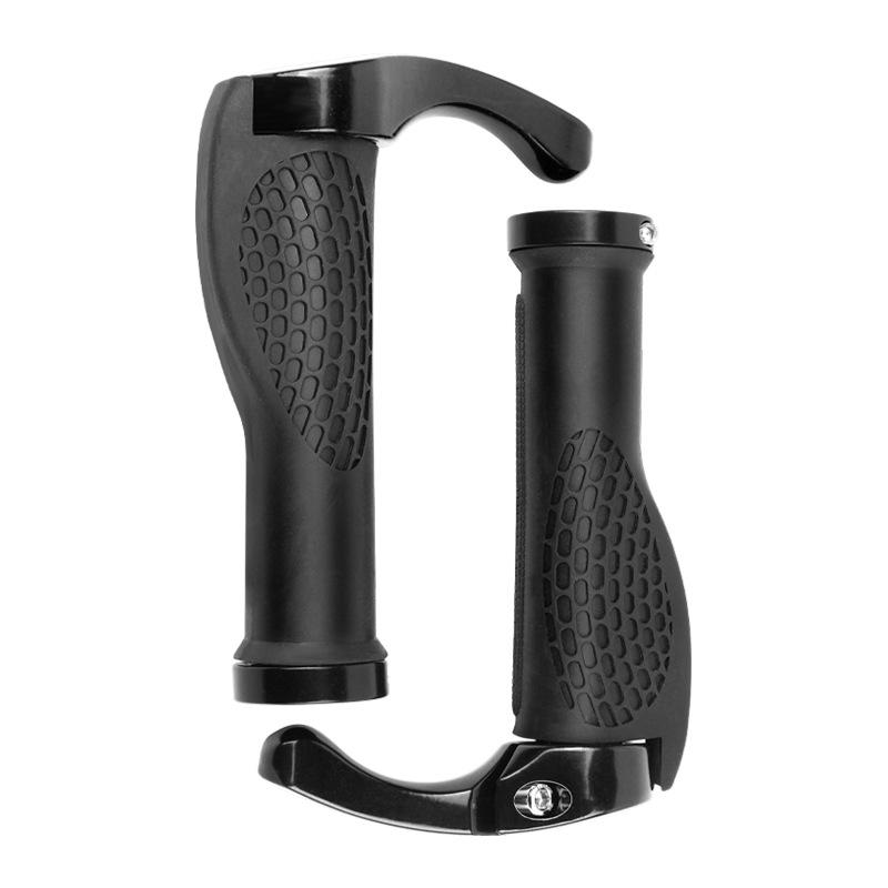 Poignées de Guidon en Caoutchouc Bullhorn pour VTT - Accessoires d'Extrémité de Guidon de Vélo