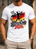 Deutschland 2026 Soccer Graffiti City Skyline Player Silhouette Crown Doodle Football Pride Unisex Unisex All TShirt