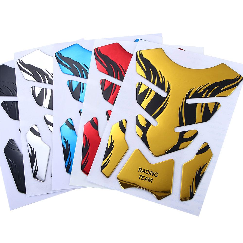Accessories Flame Sticker Motorcycle Tank Pad Protector Motorcycle Decal 3D Tankpad Sticker