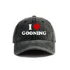 2026 Funny I Love Gooning Printed Baseball Cap Humor Trucker Cap Unisex Outdoor Sun Protection Cycling And Fishing Hat Fashion