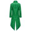 Chlapecký steampunkový frak gotický viktoriánský dlouhý kabát flitry bunda středověký halloweenský kostým frock coat outfit