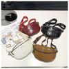 Western Style PU Chain New Product Solid Zipper Fashionable Chest Soft Versatile Simple Crossbody Bag