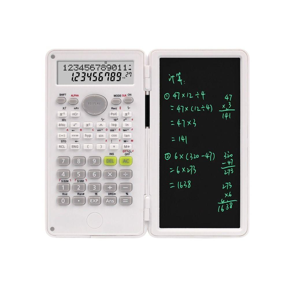 2 in 1 Function Calculators with Tablet 6-inch Office LCD Drawing Pad  Student Tools