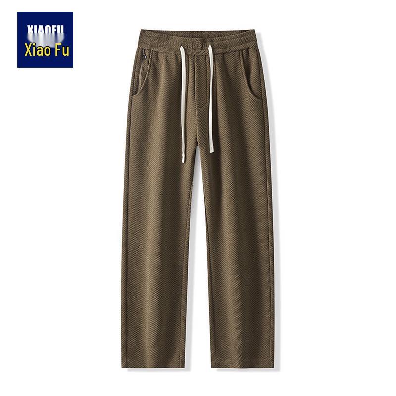 Men s Textured Knit Straight-Leg Casual Sweatpants 3XL