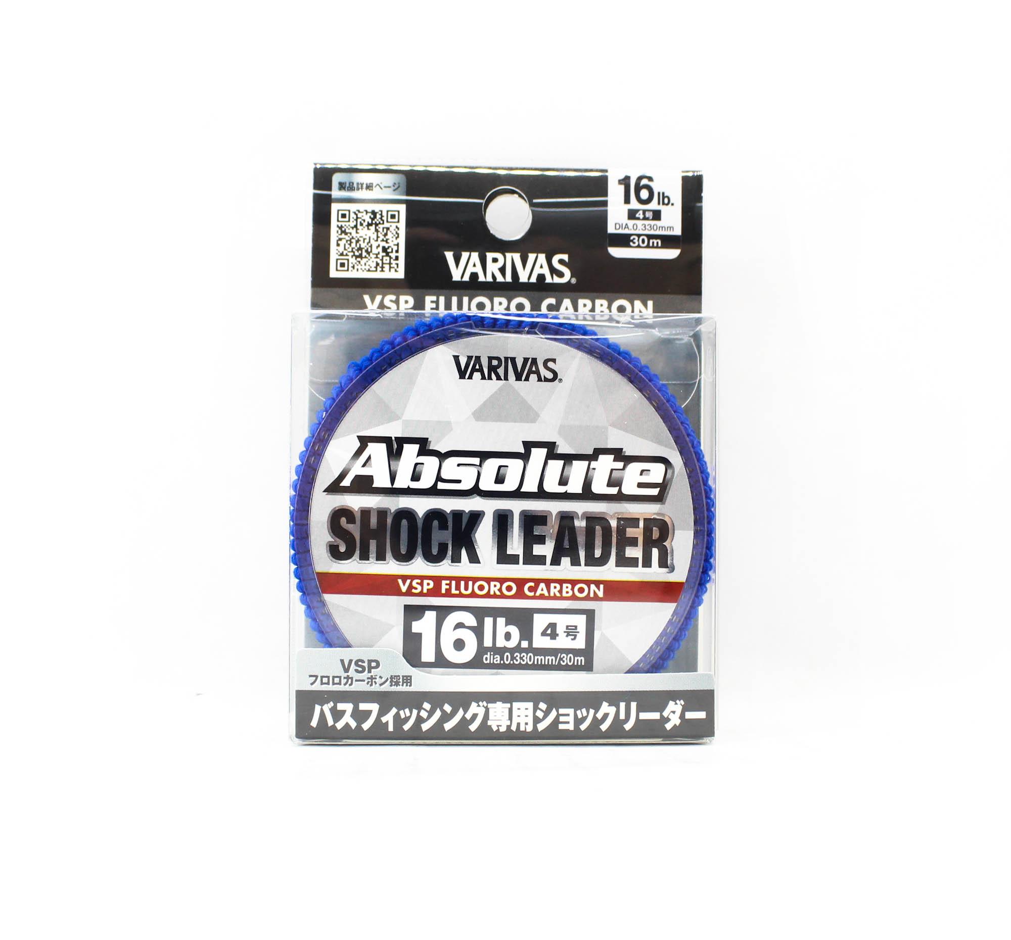 

Varivas Флюорокарбон Absolute VSP Леска-шоклидер 30м 16lb (0303) чистый