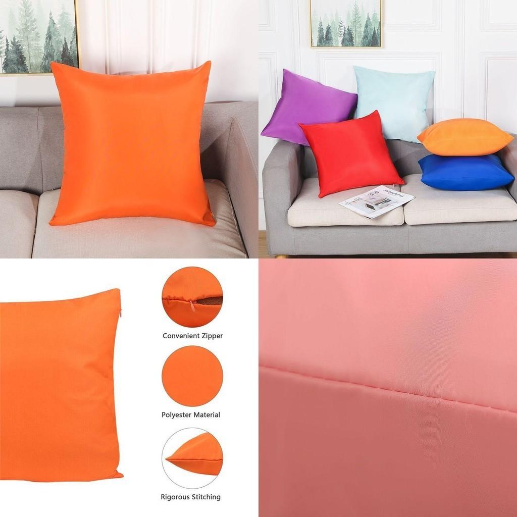 Luxurious Waterproof Garden Cushion Cover In Solid Colour Perfect For Outdoor And Indoor Use