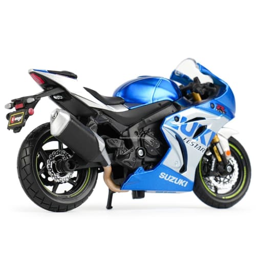 Bburago 1/18 Scale Suzuki GSX-R 1000 2021 Blue / Motorcycle Diecast Model Car Finished Product 18-51088