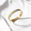 New Style 10mm High-End Color Drip Oil Enamel Titanium Steel Bracelet